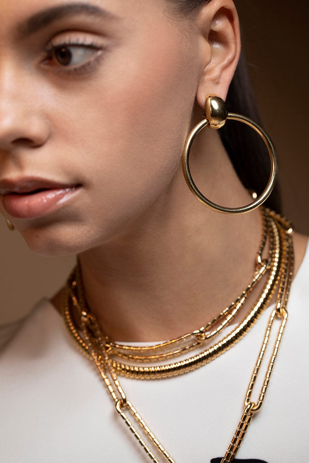 SIDNEY GARBER-Naples Earrings-YELLOW GOLD