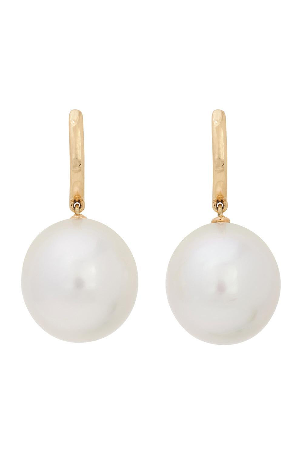 South Sea Pearl Hook Earrings