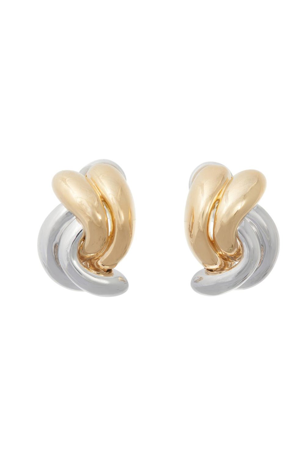 SIDNEY GARBER-Swirl Earrings-YELLOW GOLD
