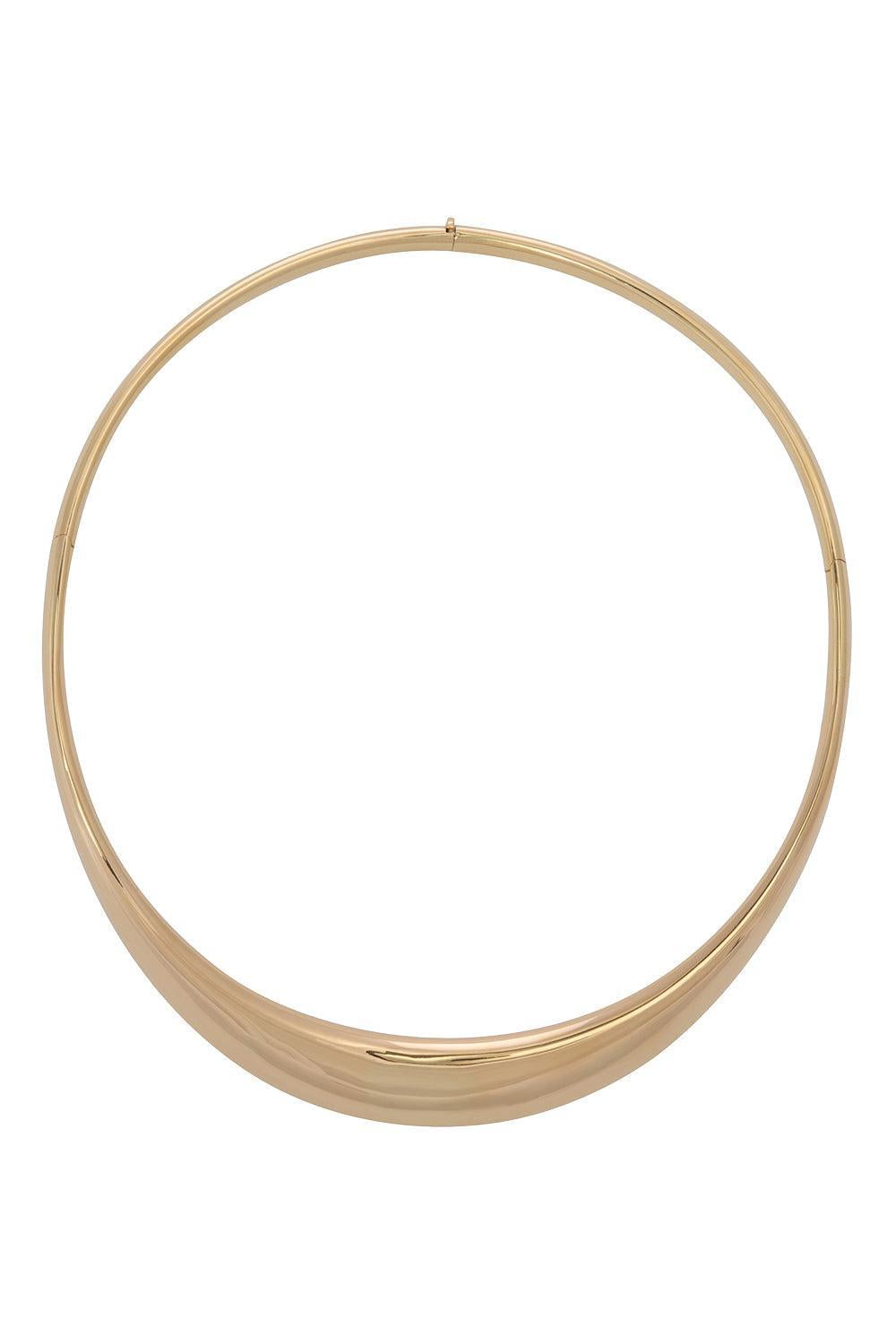 Domed Necklace-YELLOW GOLD-16-JEWELRYFINE JEWELNECKLACE O-SIDNEY GARBER