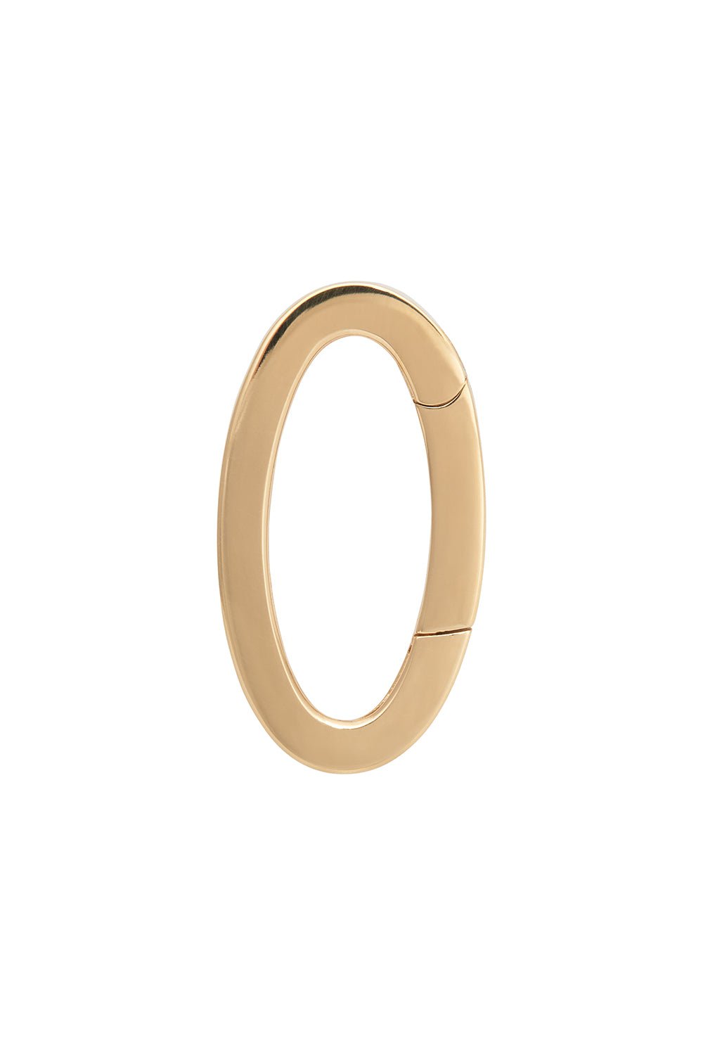 SIDNEY GARBER-Large Oval Link Clasp-YELLOW GOLD