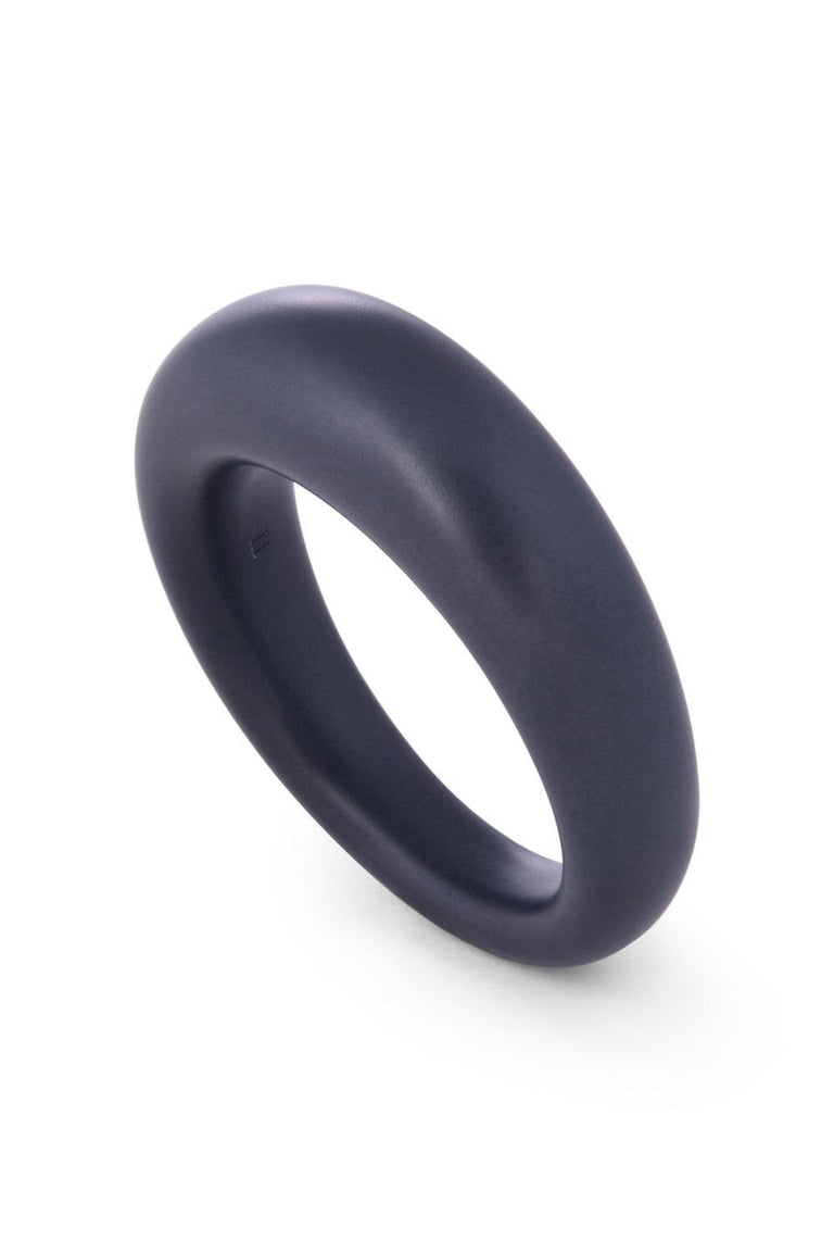 French Dome Ring - 7mm - Titanium