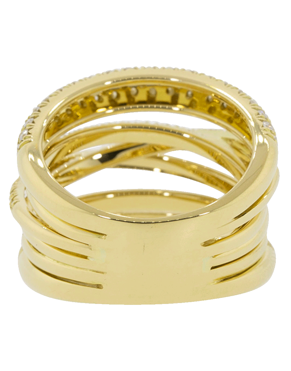 SIDNEY GARBER-Scribble Ring-YELLOW GOLD