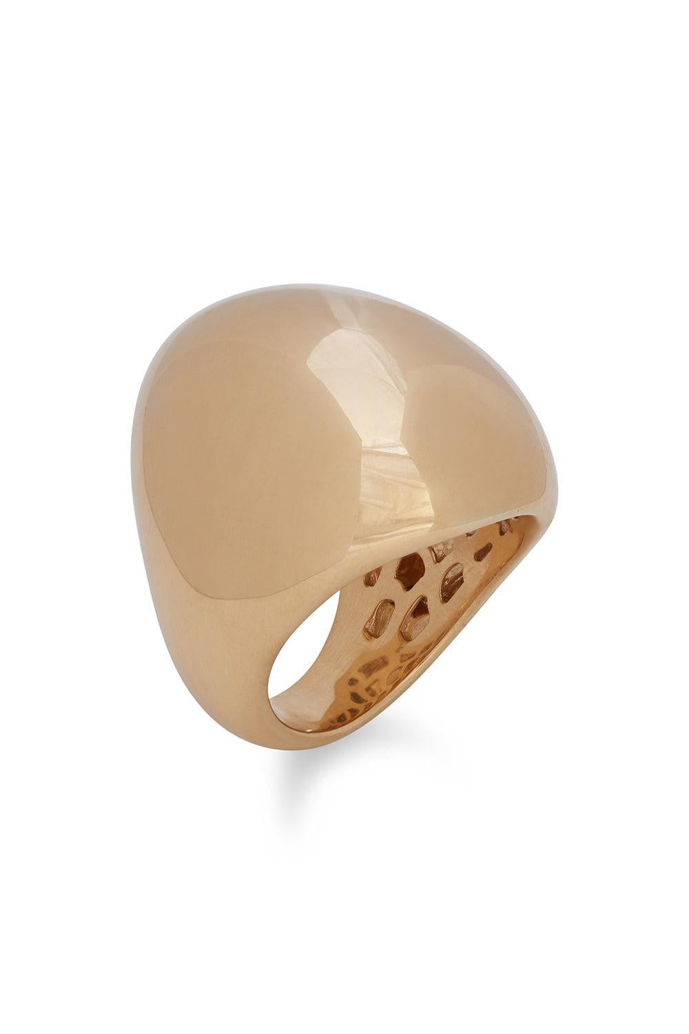 Large Dome Ring-YELLOW GOLD-7.25-JEWELRYFINE JEWELRING-SIDNEY GARBER