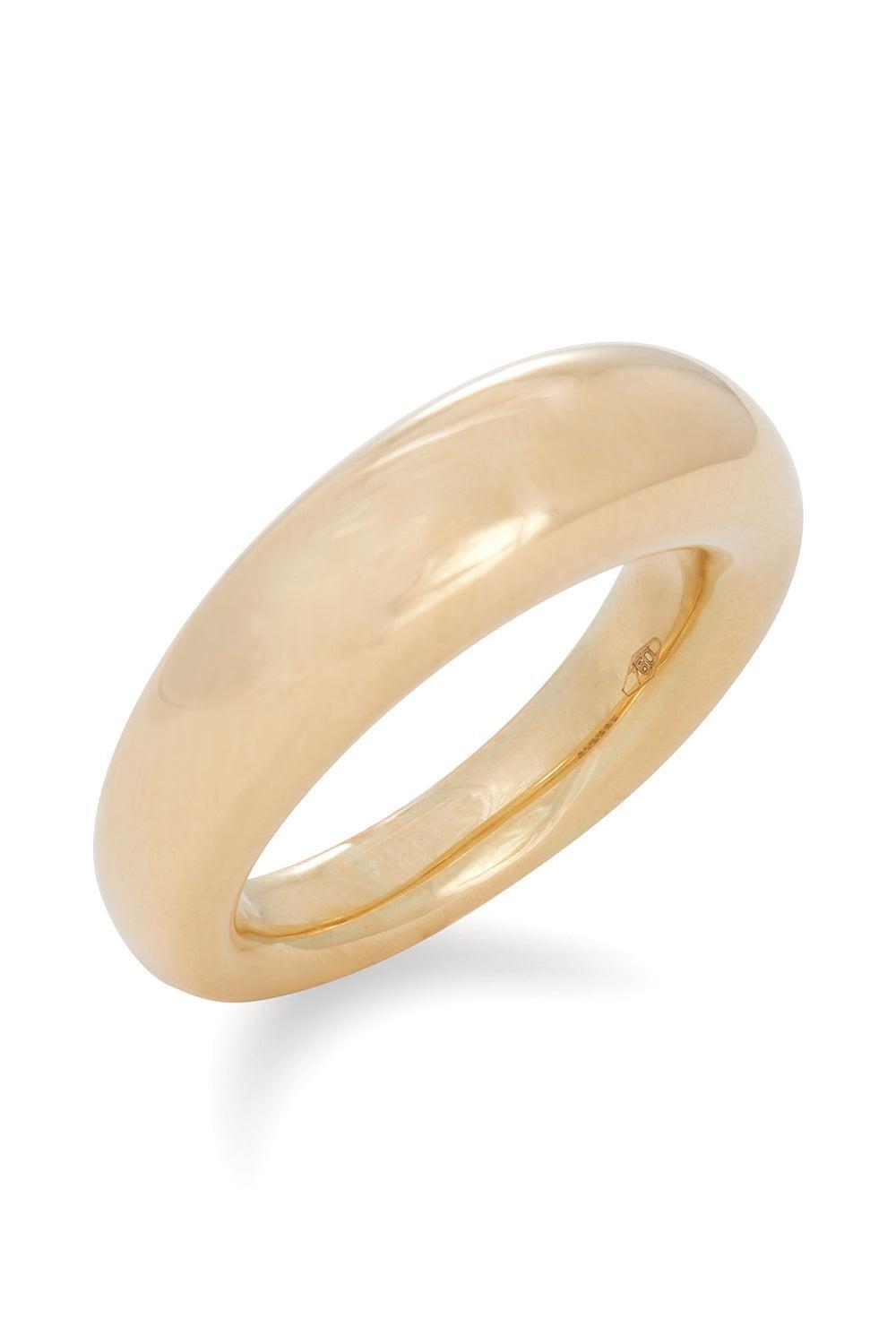 French Dome Ring - 7mm - Yellow Gold-YELLOW GOLD-7.5-JEWELRYFINE JEWELRING-SIDNEY GARBER