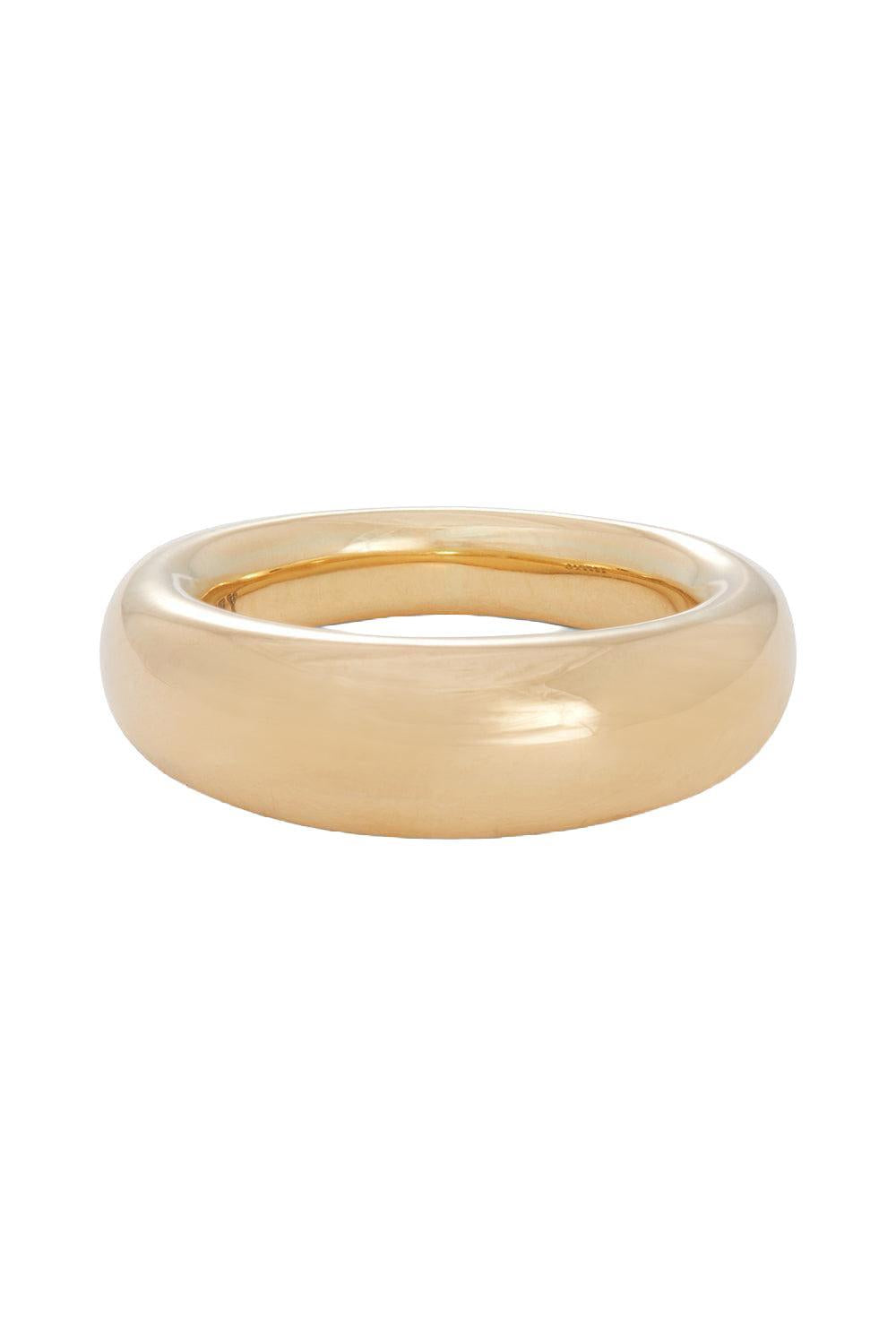 French Dome Ring - 7mm - Yellow Gold-YELLOW GOLD-7.5-JEWELRYFINE JEWELRING-SIDNEY GARBER