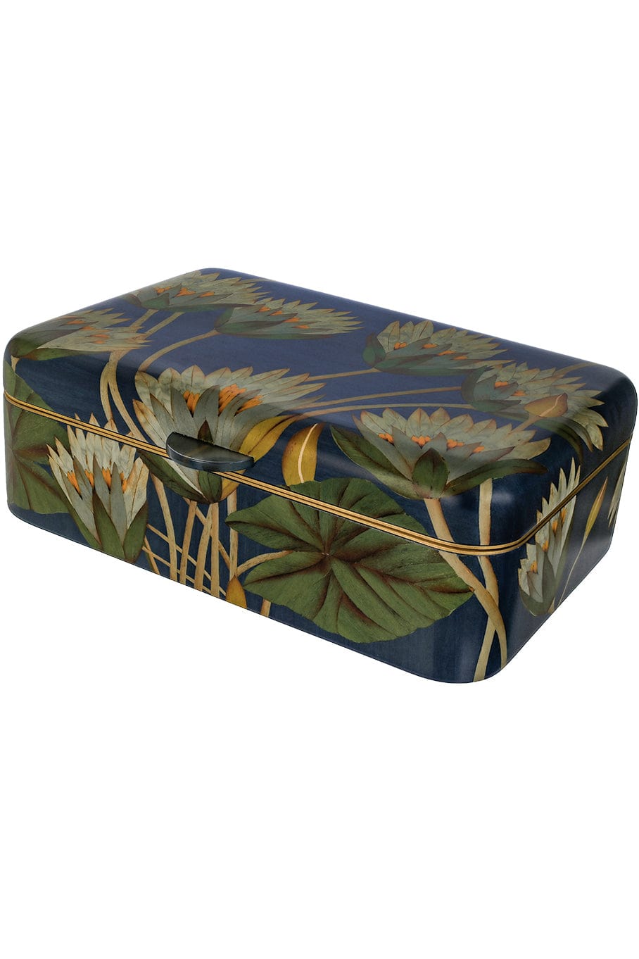 SILVIA FURMANOVICH-Lotus Flower Jewelry Box-BRASS