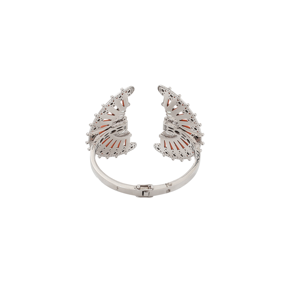 SILVIA FURMANOVICH-Coral Fan Cuff-WHITE GOLD