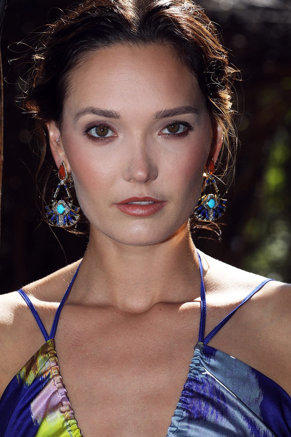 SILVIA FURMANOVICH-Fire Opal Egypt Earrings-YELLOW GOLD