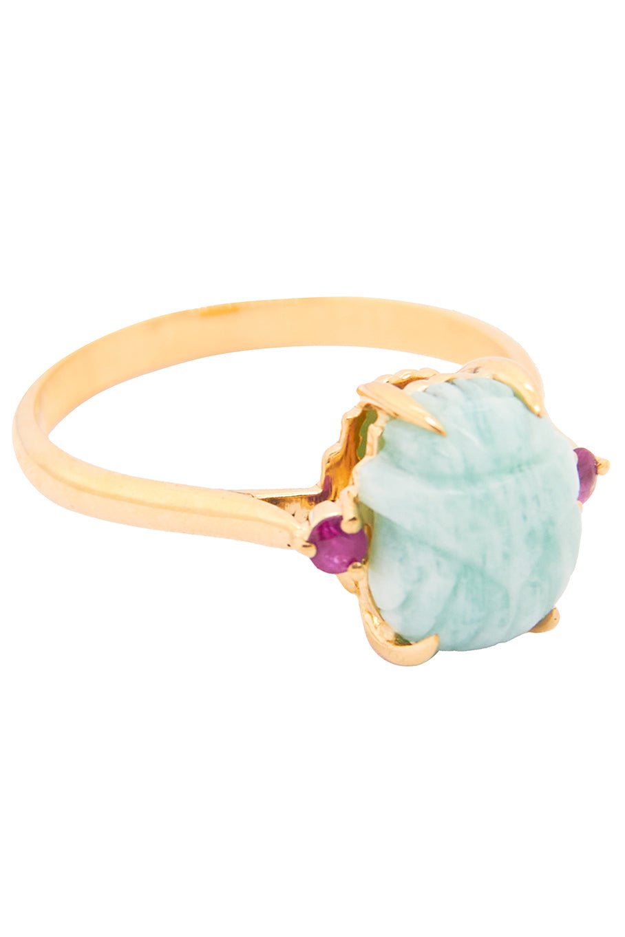 SILVIA FURMANOVICH-Egypt Carab Ring-YELLOW GOLD