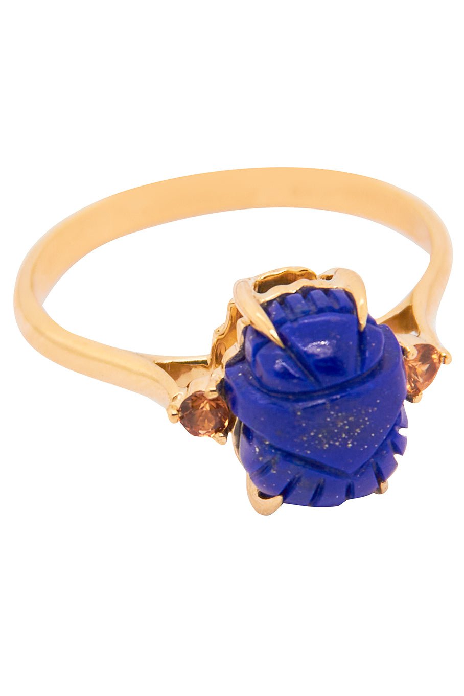 SILVIA FURMANOVICH-Egypt Scarab Ring-YELLOW GOLD