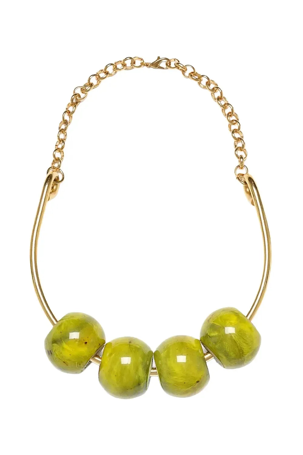 Martini Choker Necklace-GOLD-O/S-ACCESSORIESPECIALPOP UP-SILVIA TCHERASSI