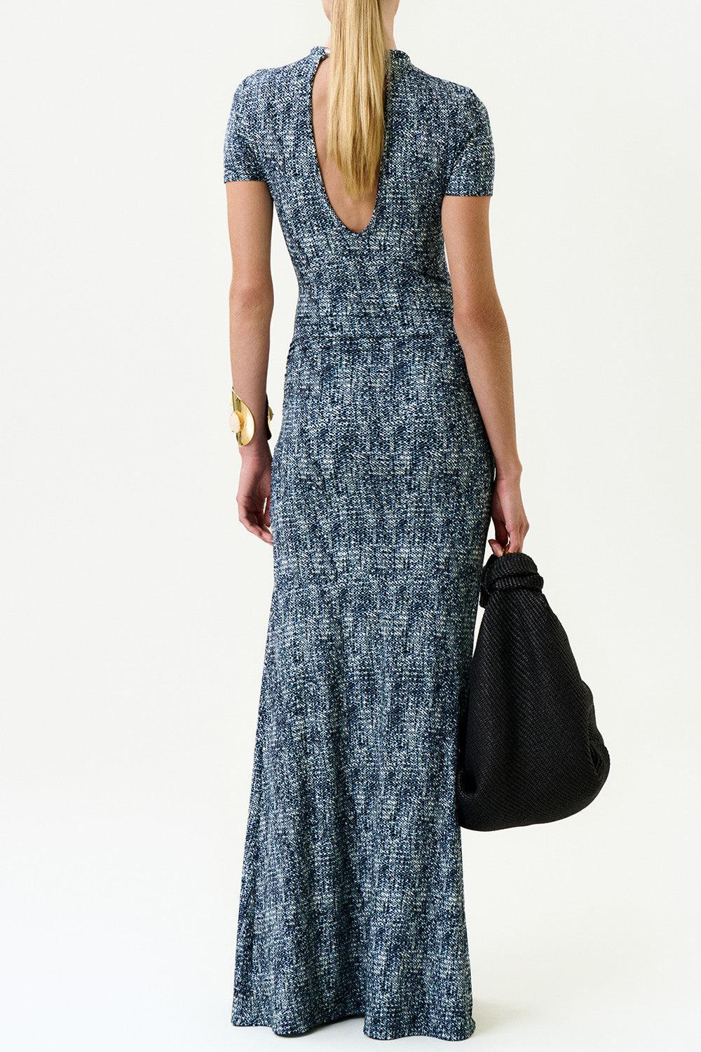  Yara Dress - Blue Print-BLUE-XS-CLOTHINGDRESSCASUAL-SILVIA TCHERASSI 
