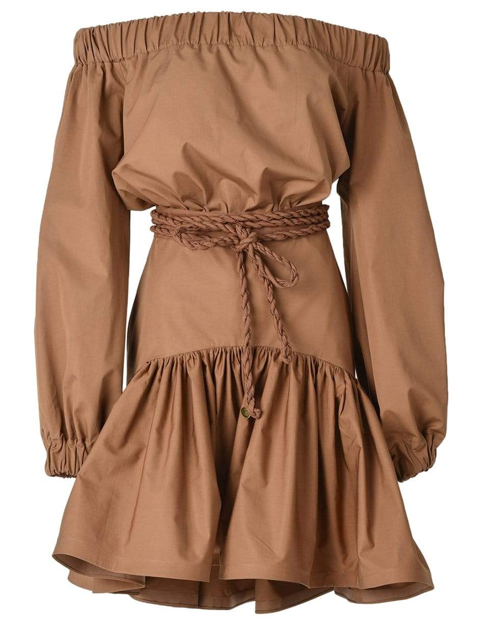 SILVIA TCHERASSI-Castegnato Off The Shoulder Dress-
