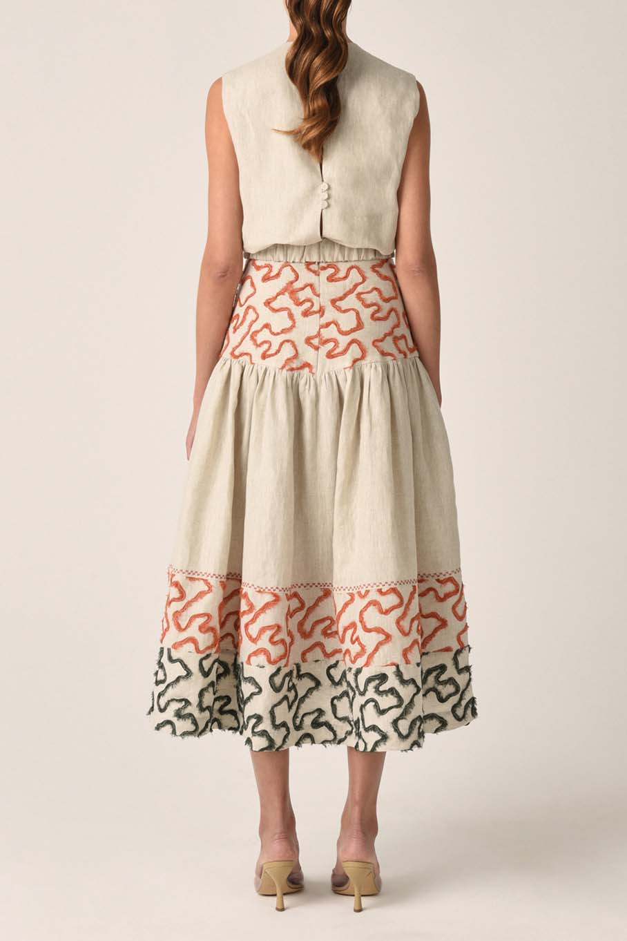 SILVIA TCHERASSI-Olive Dress-