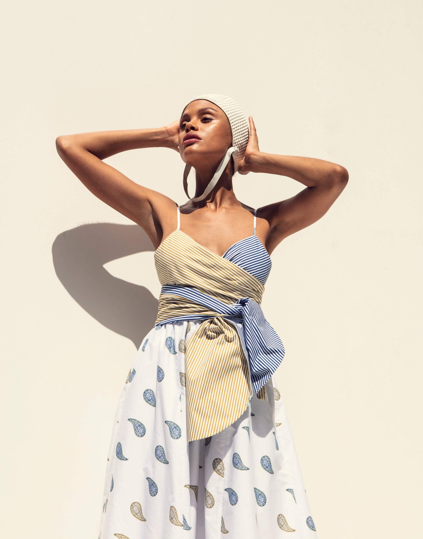 SILVIA TCHERASSI-Calusa Wrap Dress-