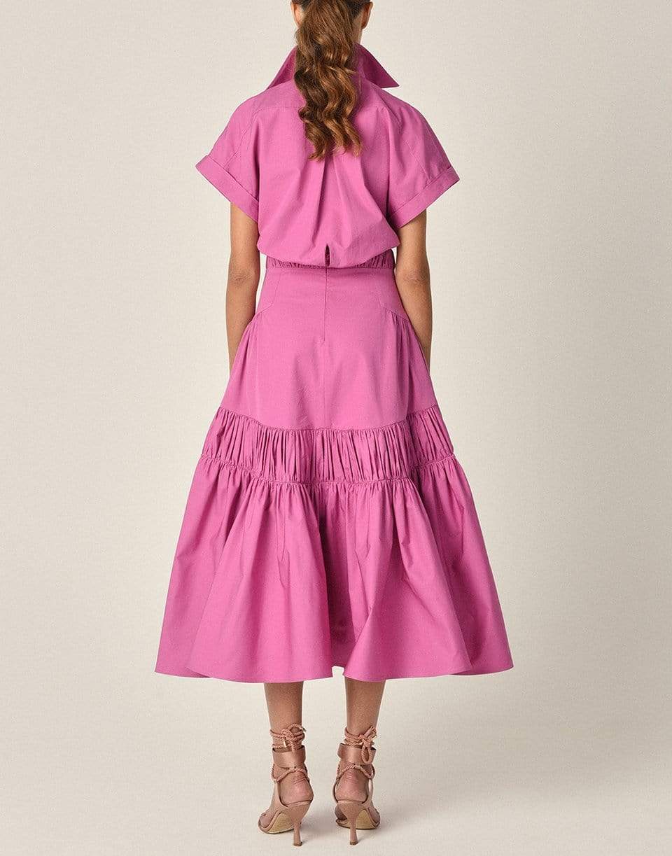 SILVIA TCHERASSI-Miniato Collared Dress-