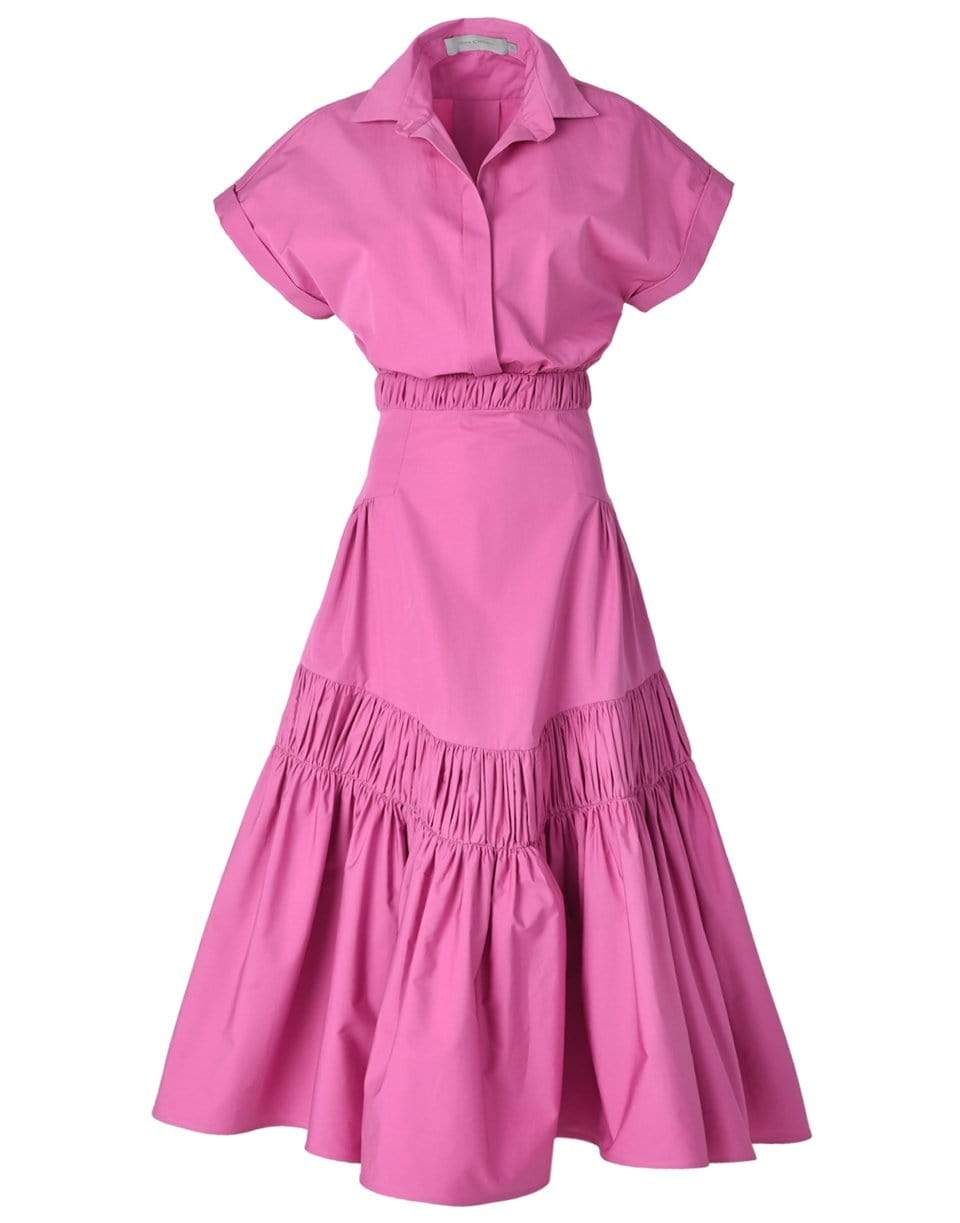 SILVIA TCHERASSI-Miniato Collared Dress-