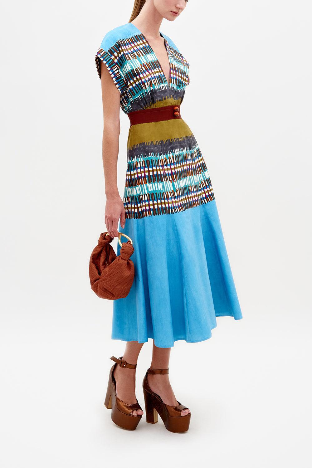 Sakura Dress-MULTISTR-XS-CLOTHINGDRESSCASUAL-SILVIA TCHERASSI