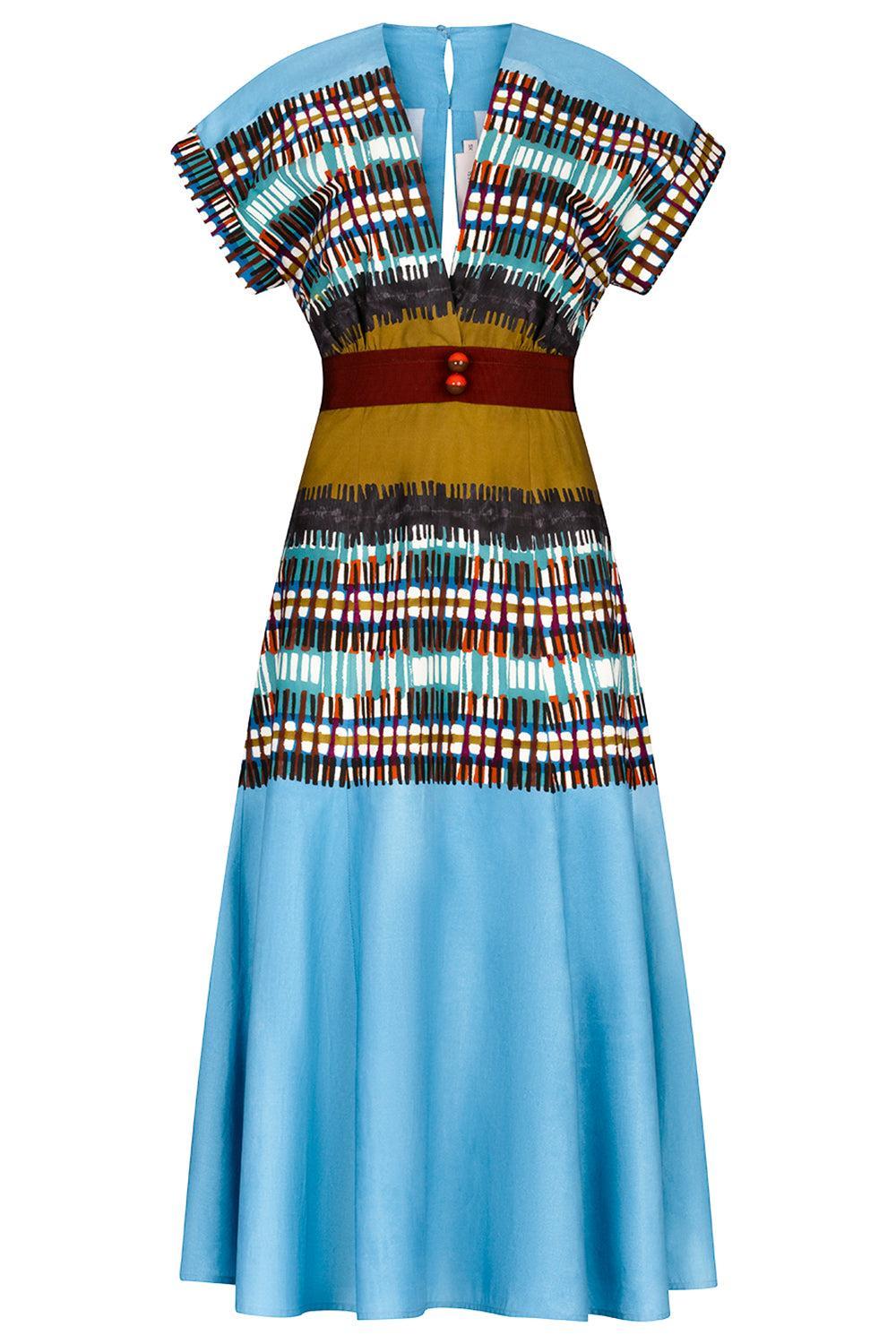 Sakura Dress-MULTISTR-XS-CLOTHINGDRESSCASUAL-SILVIA TCHERASSI