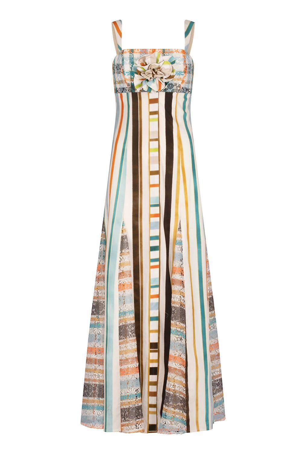 Ofra Dress-MULTSTRP-XS-CLOTHINGDRESSCASUAL-SILVIA TCHERASSI