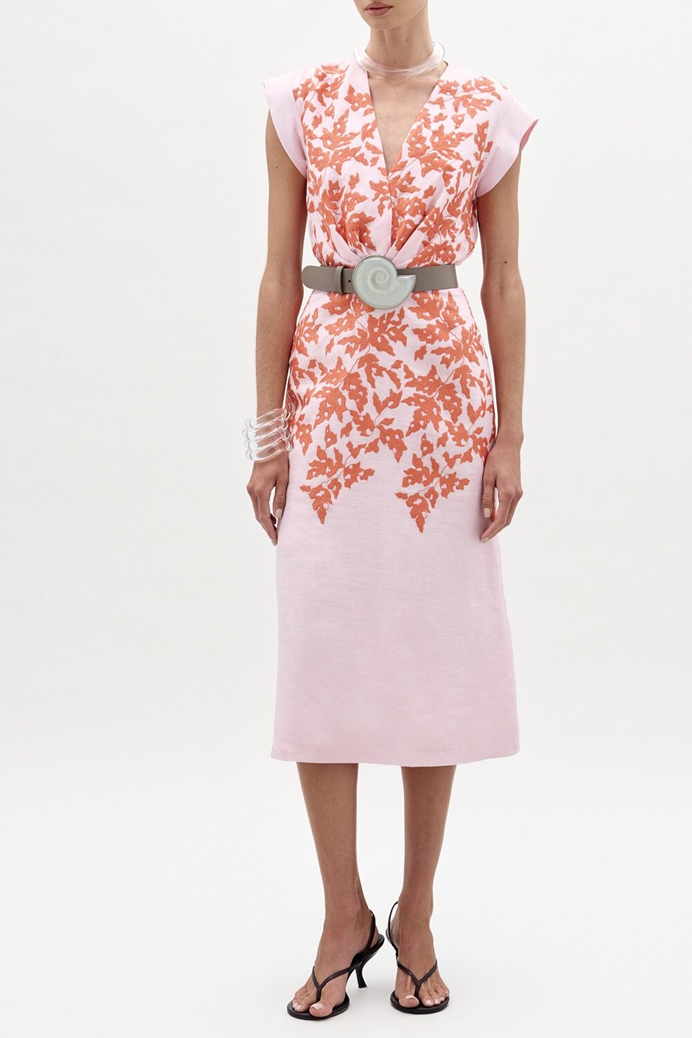 Olive Dress-PINK-XS-CLOTHINGDRESSCASUAL-SILVIA TCHERASSI