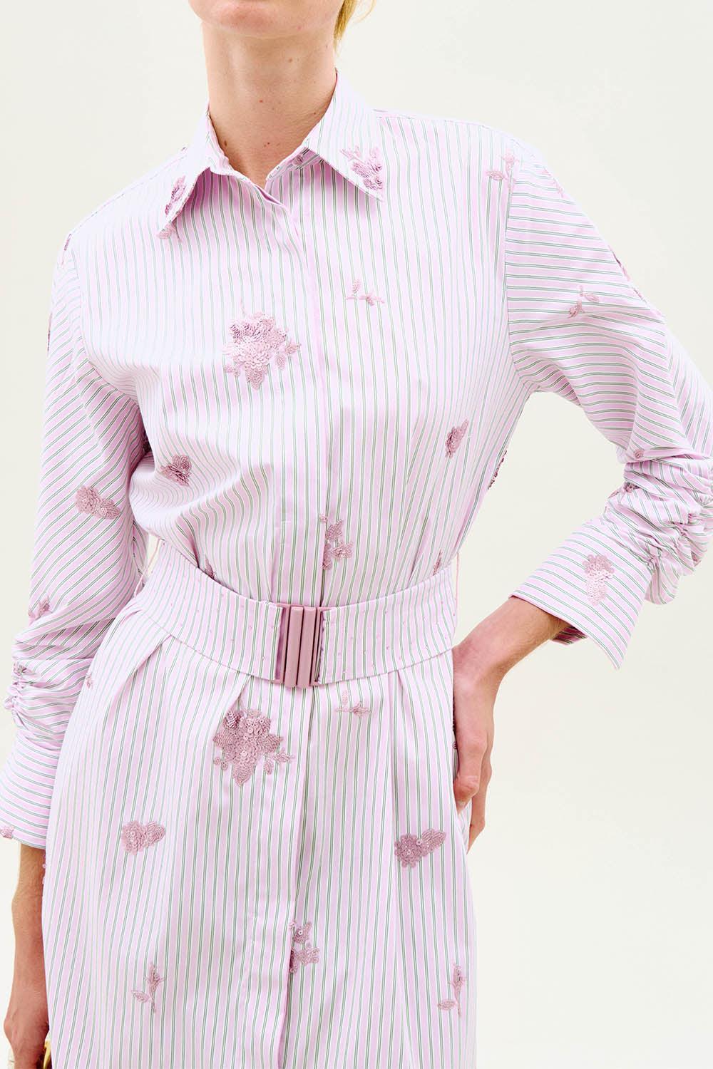 Kendi Midi Shirt Dress-PINK-XXS-CLOTHINGDRESSCASUAL-SILVIA TCHERASSI