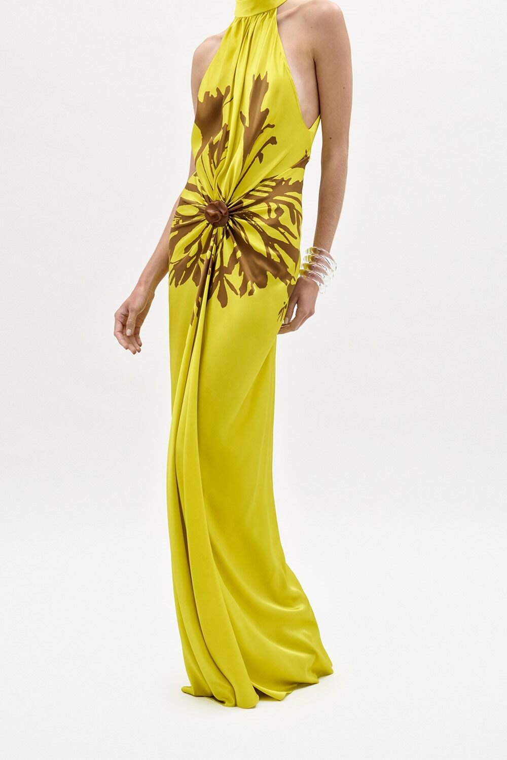 Koori Dress-YELLOW-S-CLOTHINGDRESSCOCKTAIL-SILVIA TCHERASSI