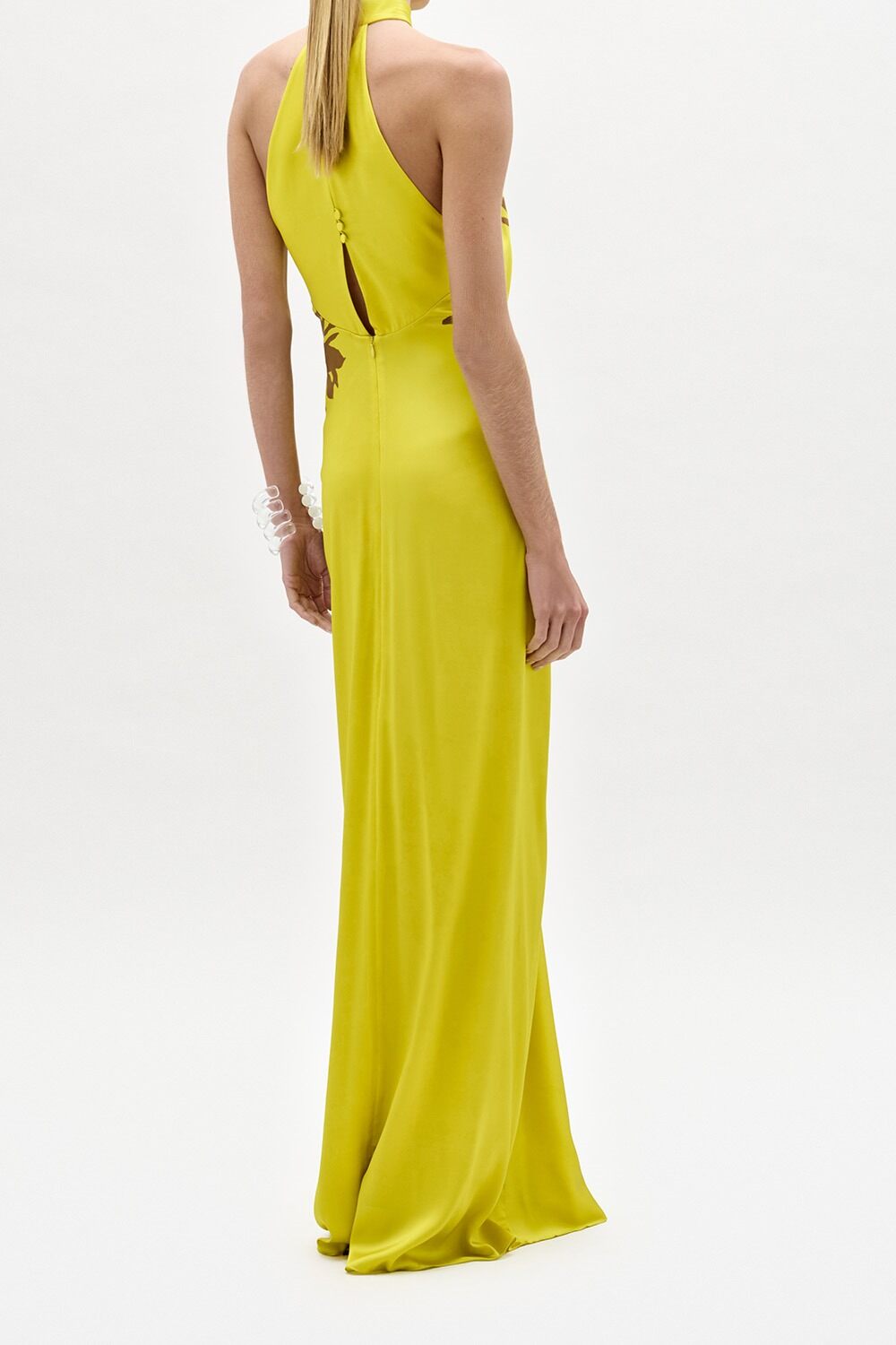 Koori Dress-YELLOW-S-CLOTHINGDRESSCOCKTAIL-SILVIA TCHERASSI