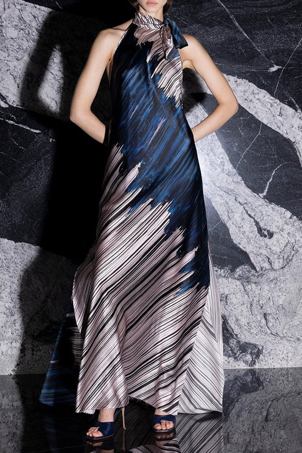 Sherry Dress Indigo Wash