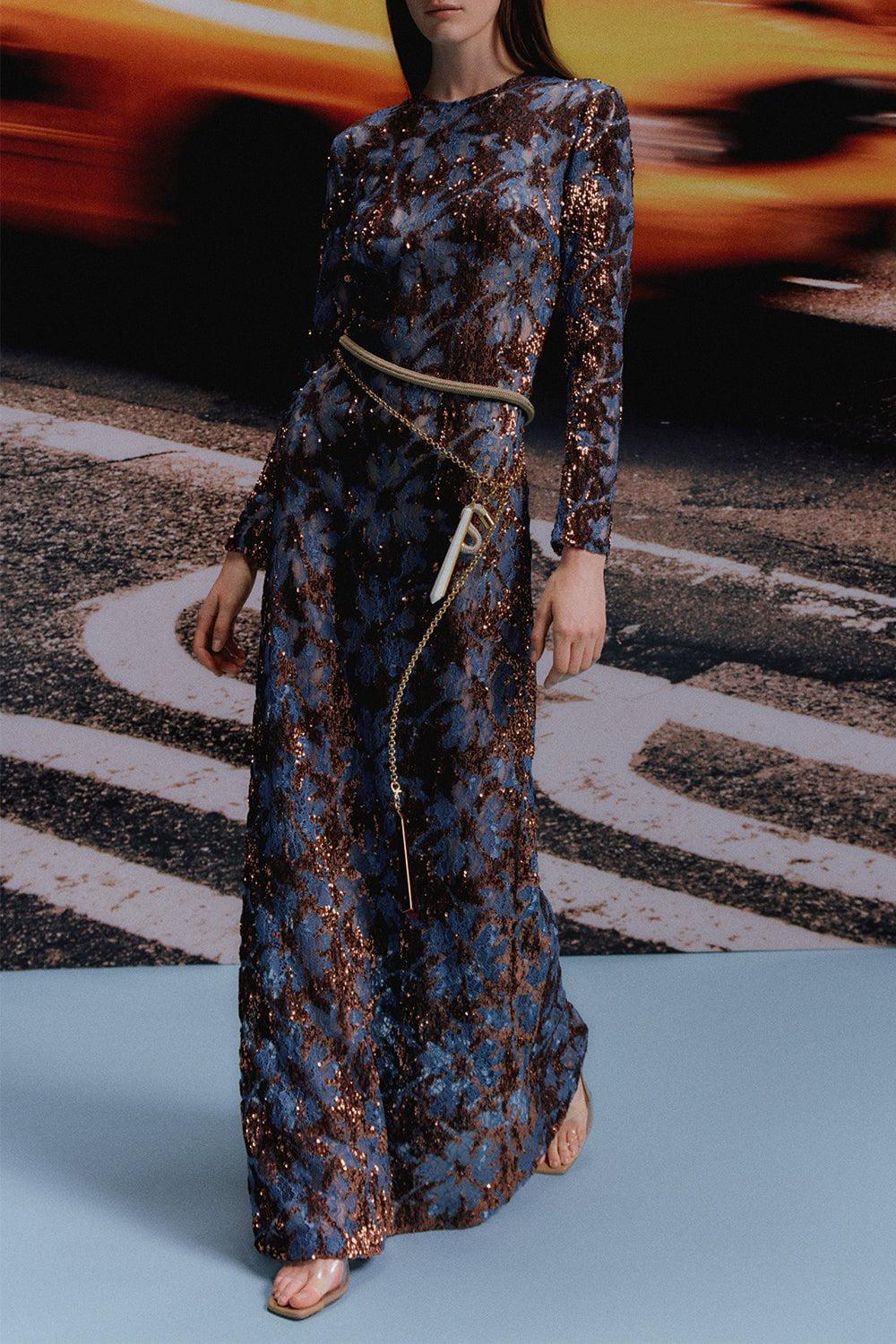 SILVIA TCHERASSI-Ida Gown-NVYOCHRE