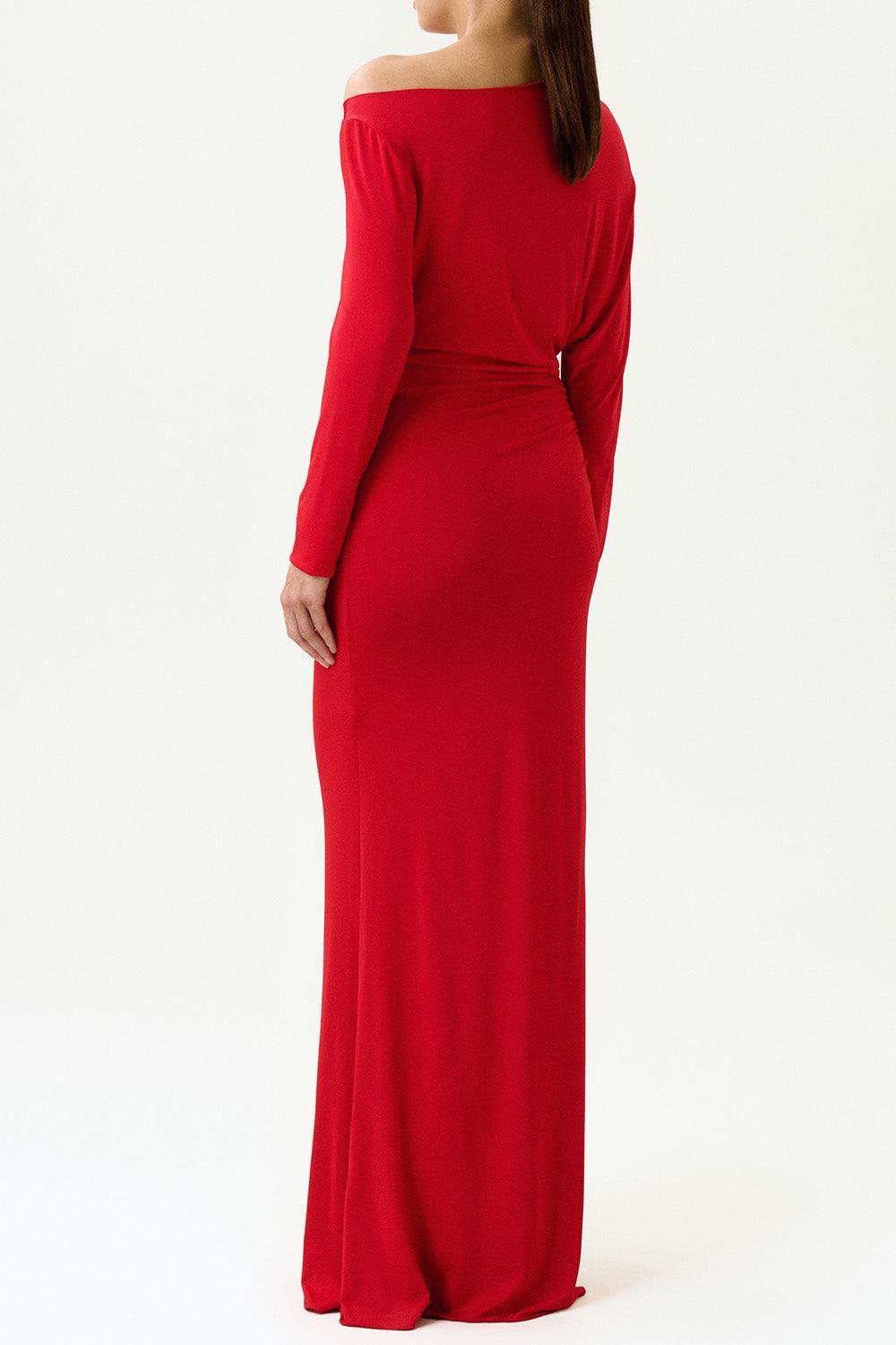 Roxy Dress-RED-XS-CLOTHINGDRESSGOWN-SILVIA TCHERASSI