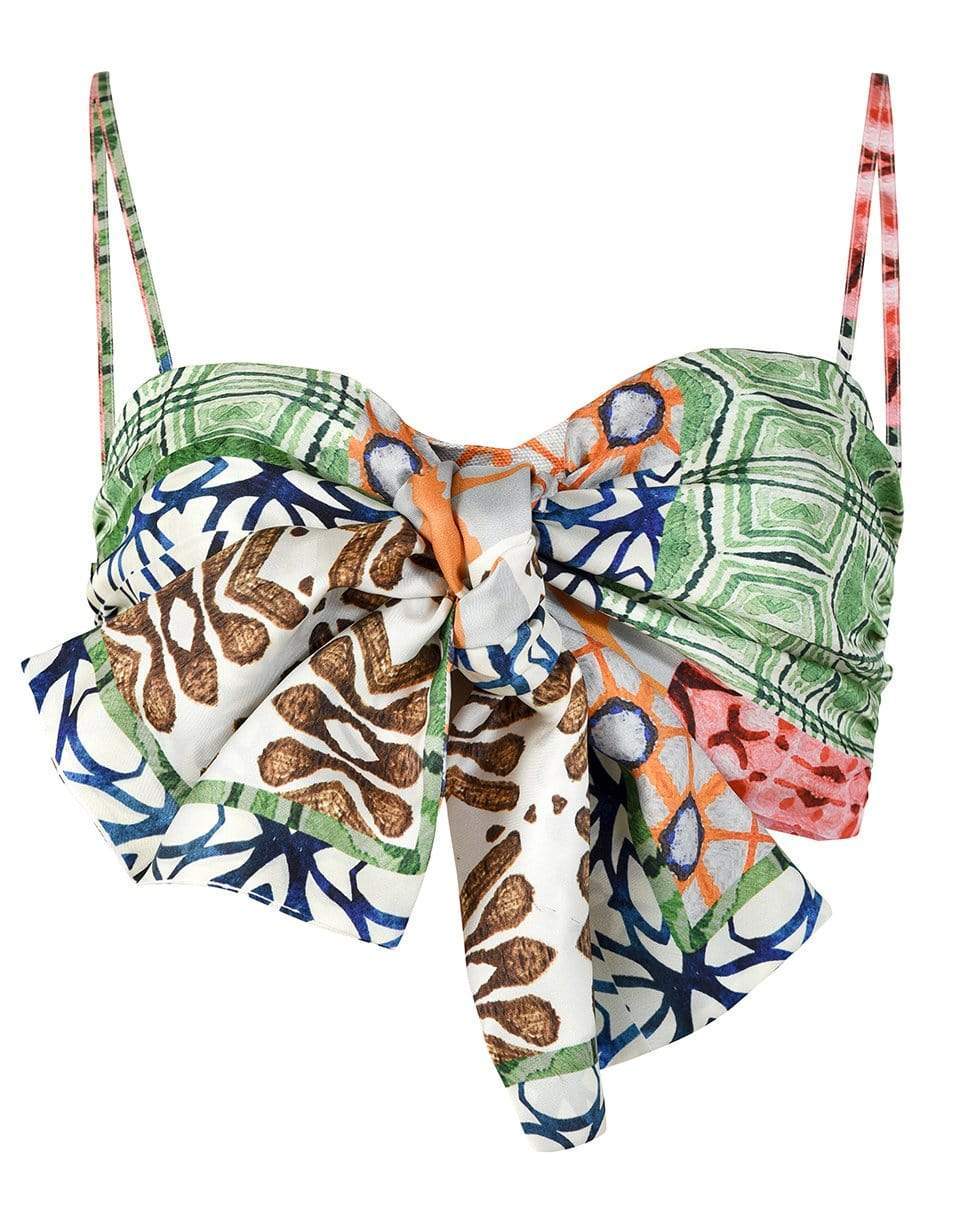 SILVIA TCHERASSI-Silk Wotton Bralette-