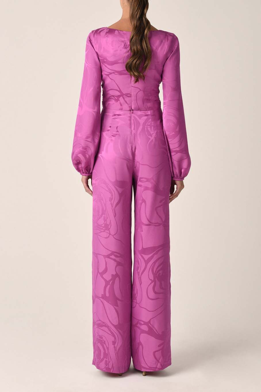 SILVIA TCHERASSI-Casey Pant - Magenta Orchid-