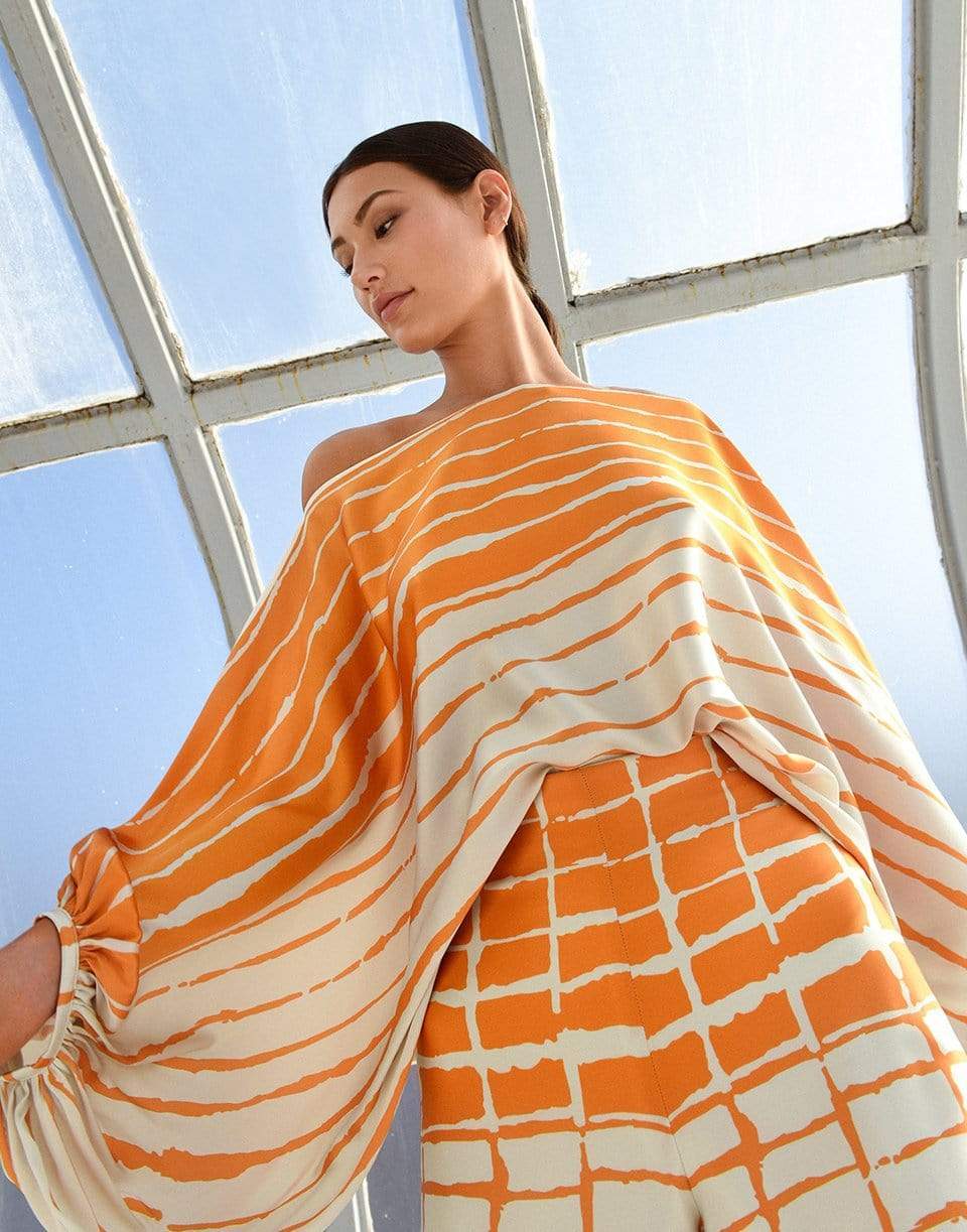 SILVIA TCHERASSI-Orange Como Pant-