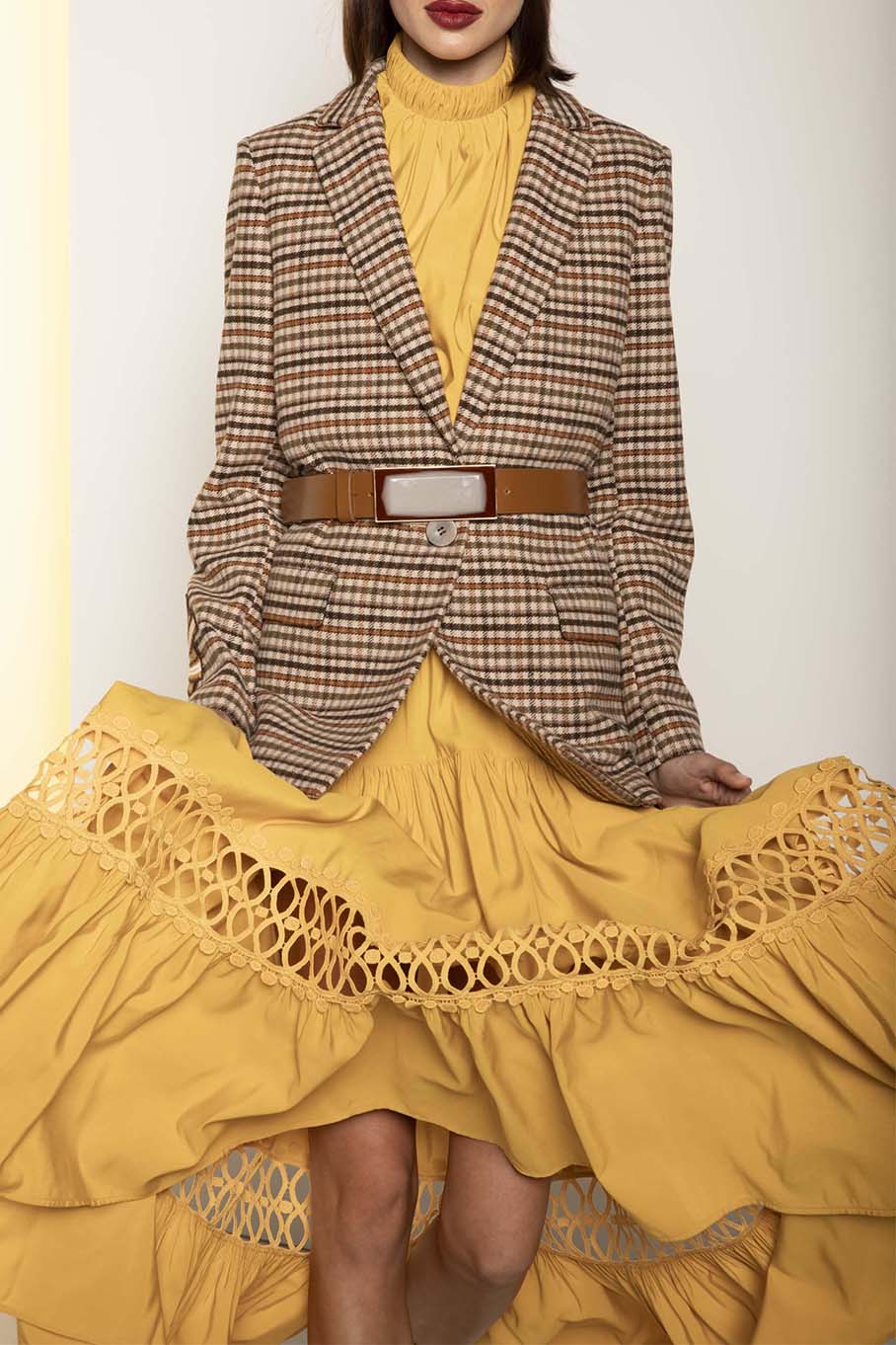 SILVIA TCHERASSI-Cher Skirt-