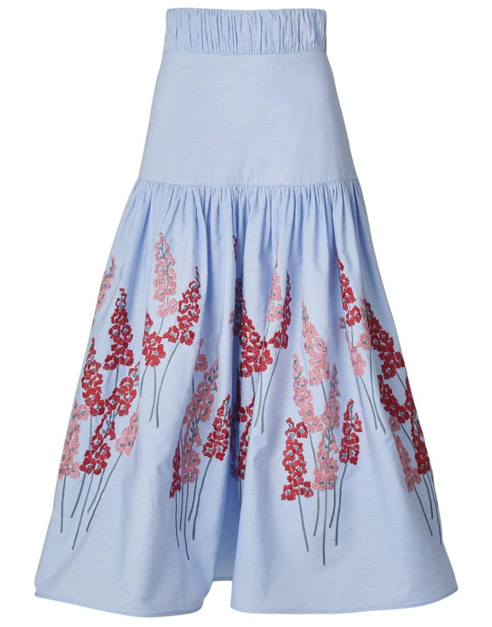 SILVIA TCHERASSI-Caposele Floral Midi Skirt-