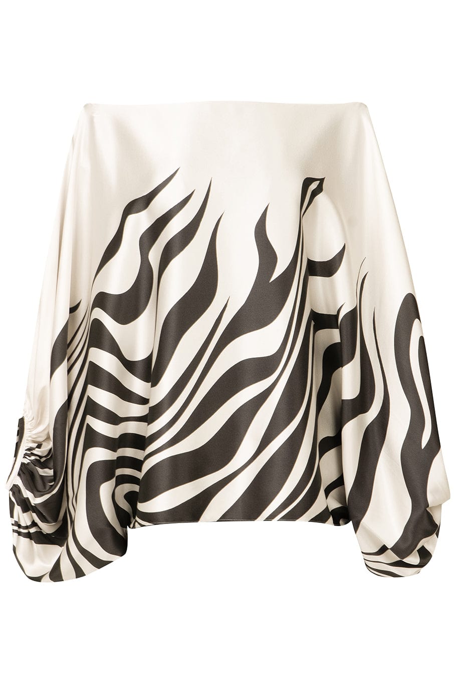 SILVIA TCHERASSI-Bellagio Blouse - Black White-
