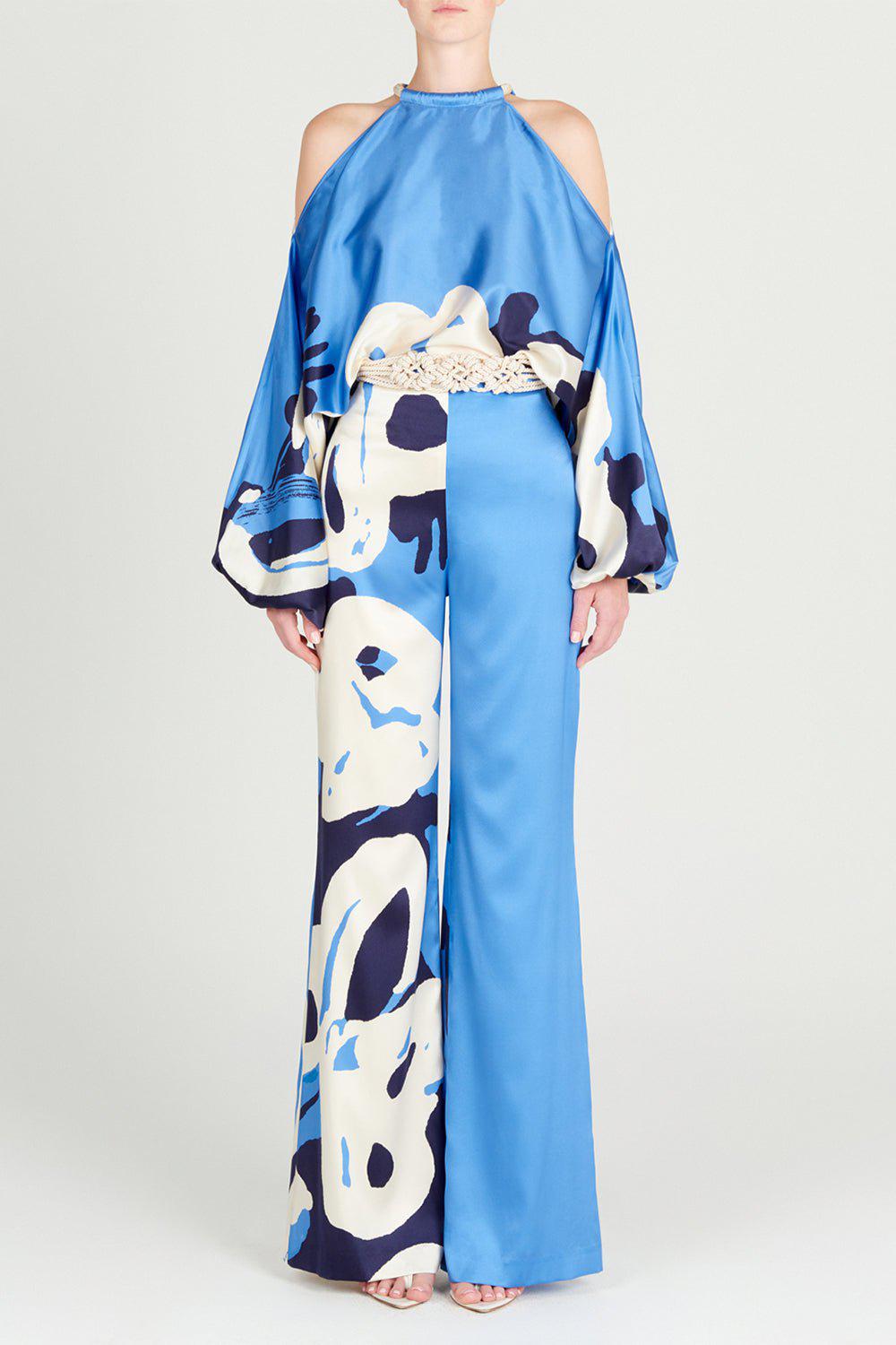 SILVIA TCHERASSI-Janina Blouse - Celeste Bloom-