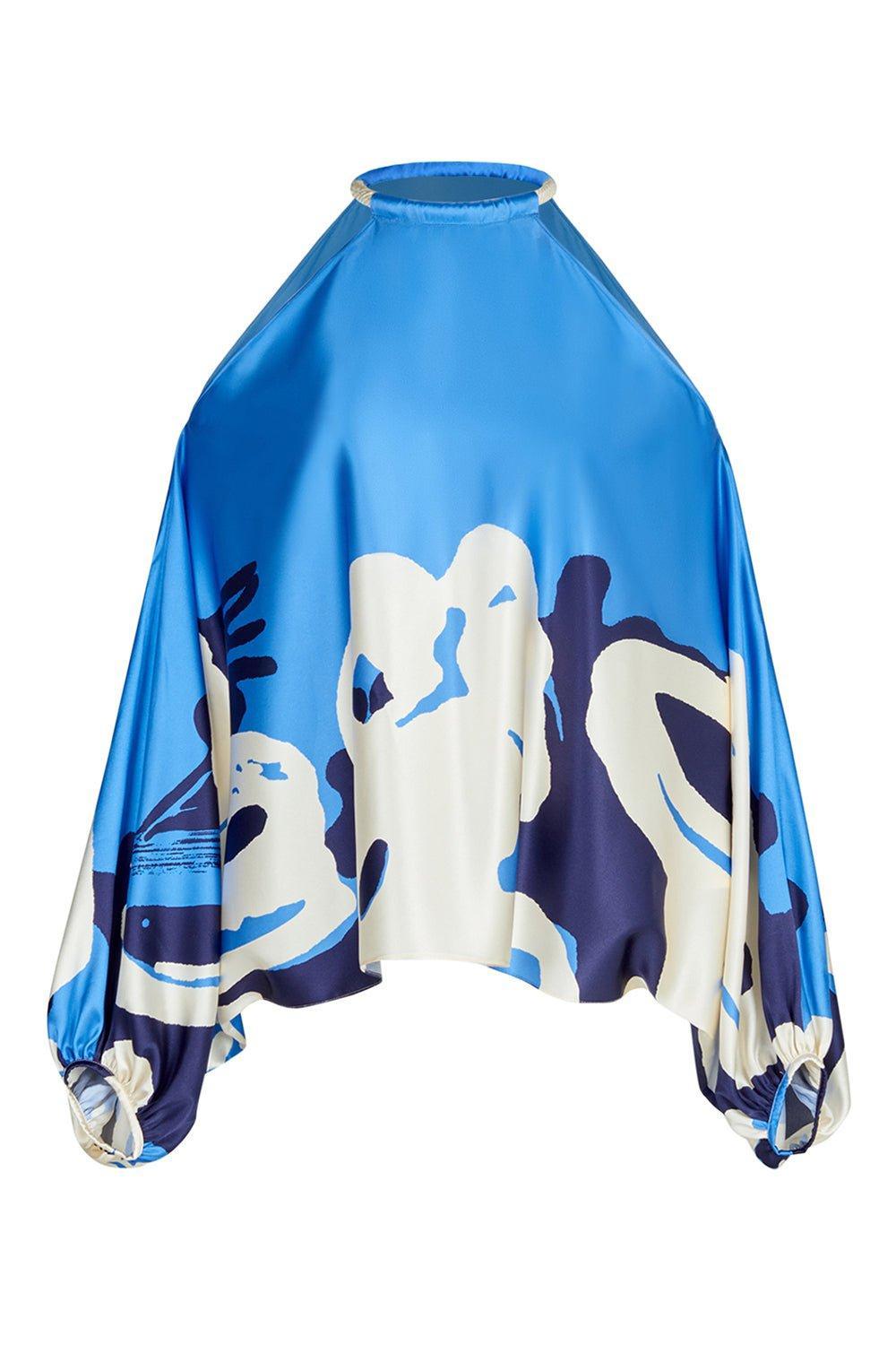 SILVIA TCHERASSI-Janina Blouse - Celeste Bloom-