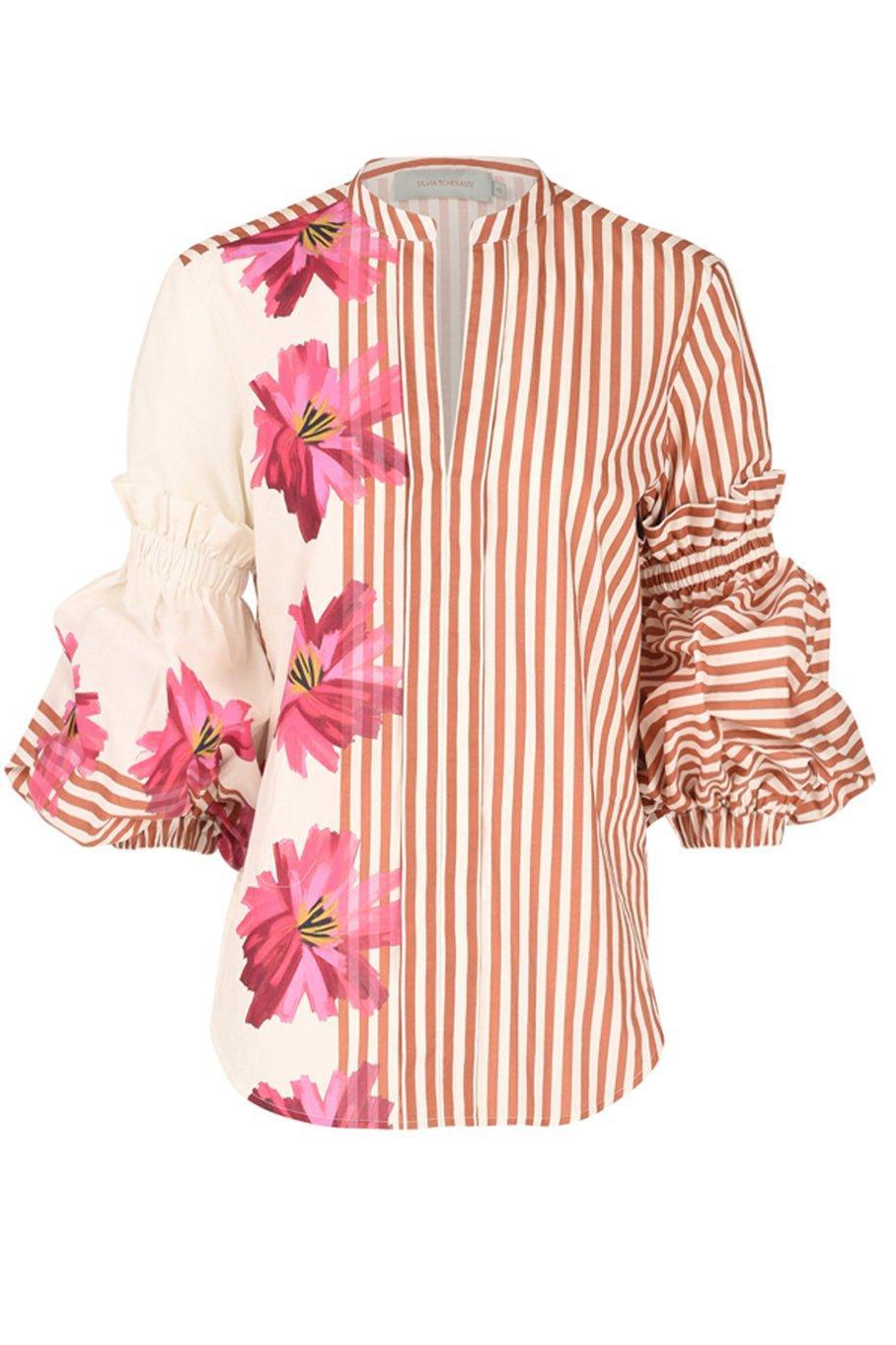 SILVIA TCHERASSI-Kaye Blouse-