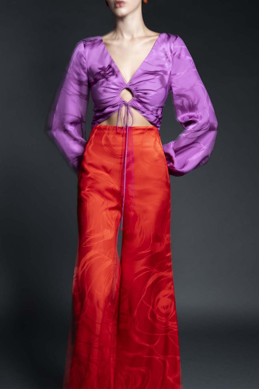 SILVIA TCHERASSI-Odette Blouse-
