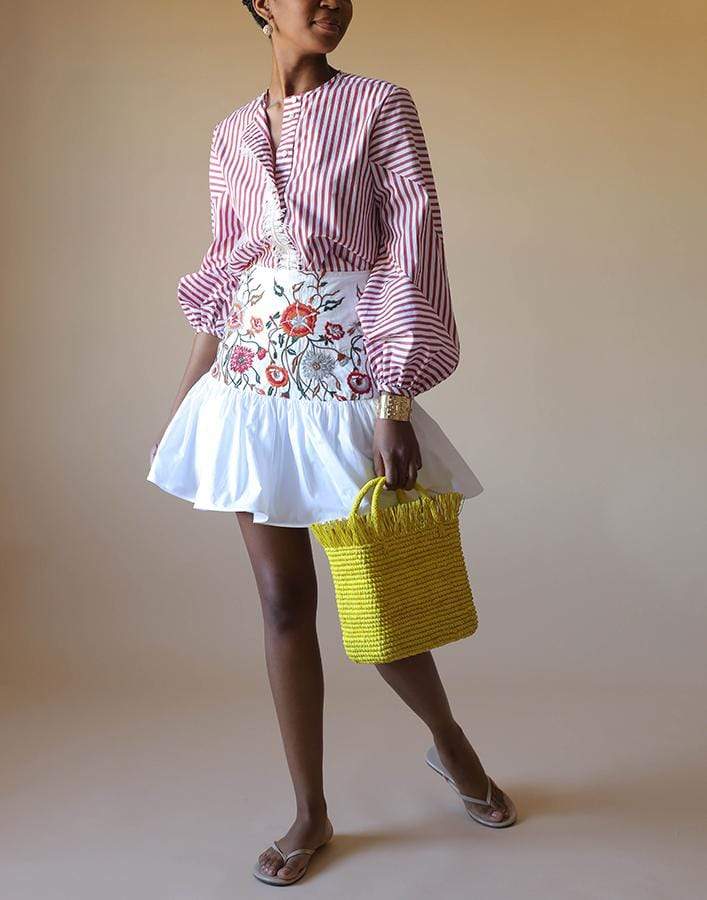 SILVIA TCHERASSI-Cotton Filia Blouse-