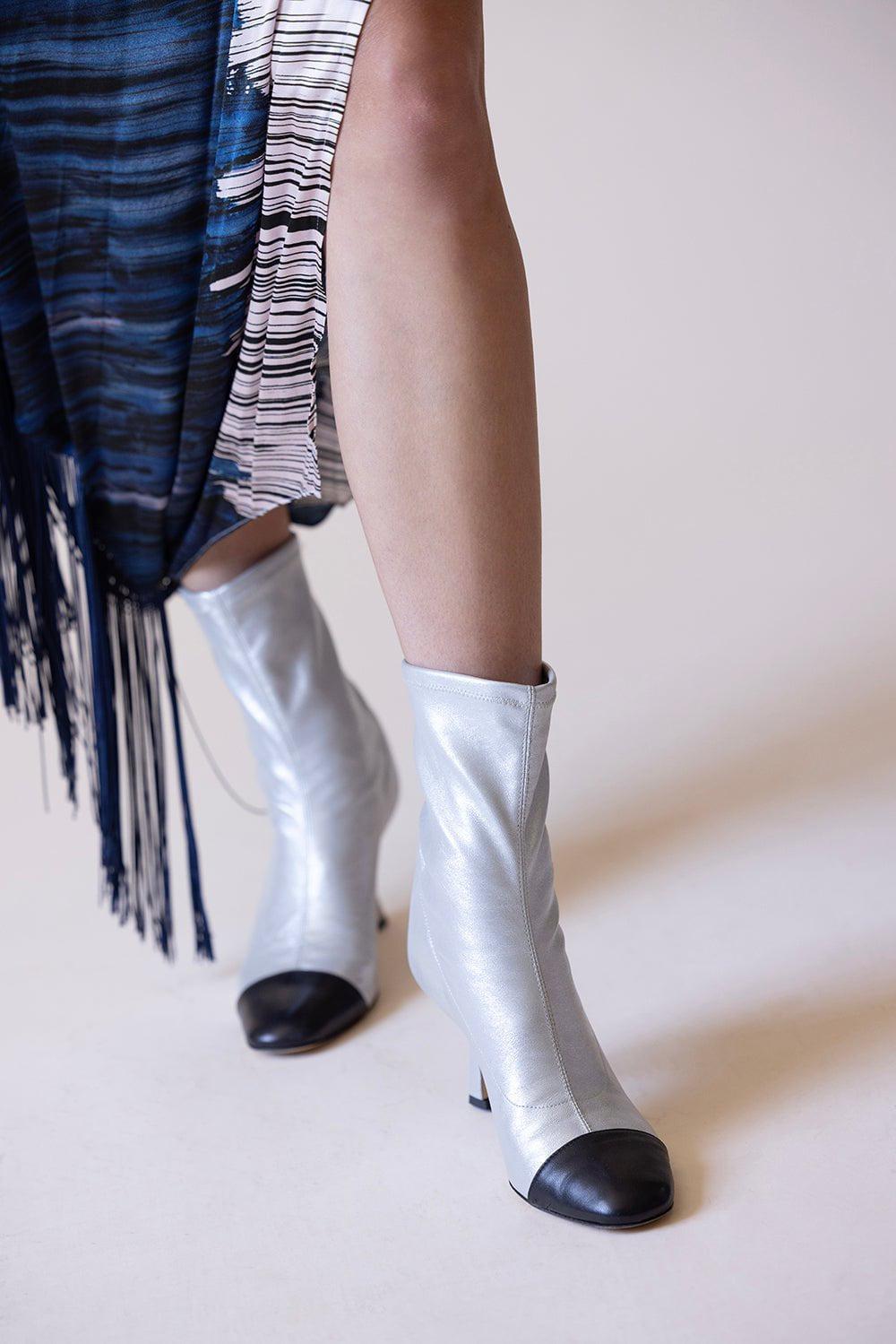 SILVIA TCHERASSI-Jelena Boots - Silver-