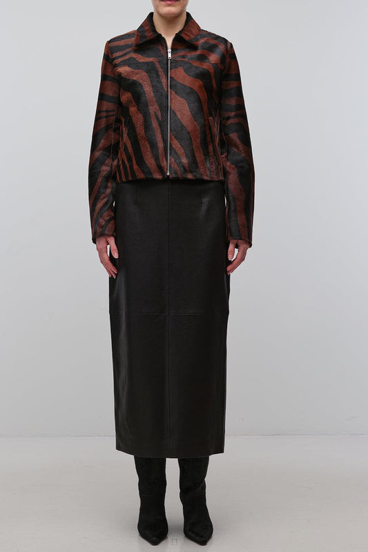 Daria Jacket - Zebra-NOVELTY-XS-CLOTHINGCOATLEATHER-SIMKHAI