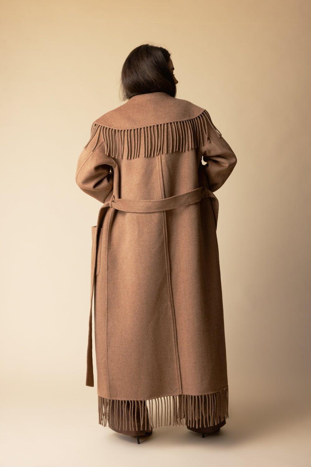 SIMKHAI-Carrie Coat-CAMEL