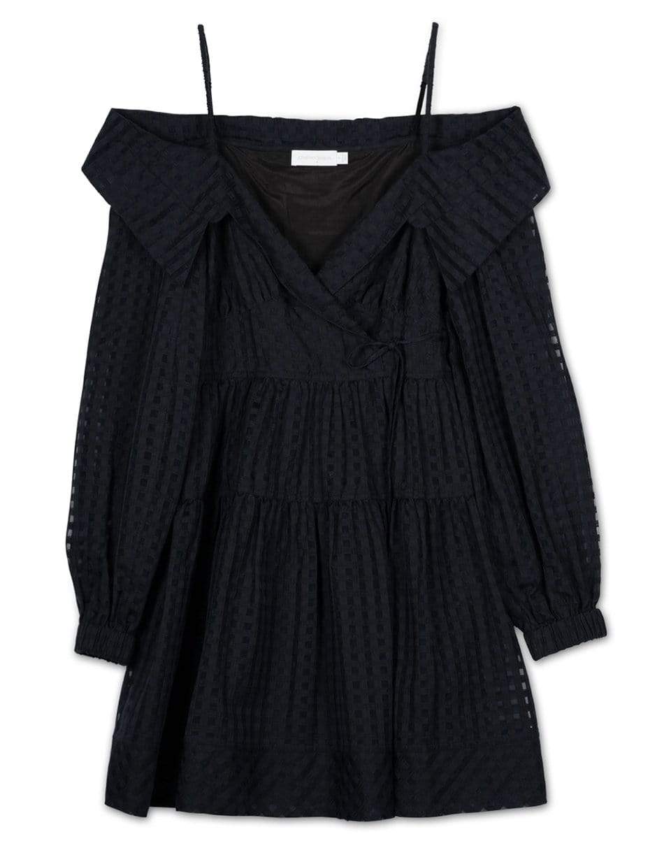 SIMKHAI-Bahari Cold Shoulder Mini Dress-