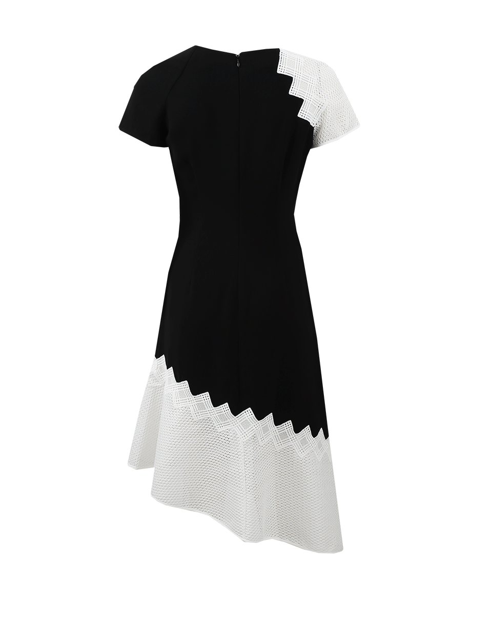 SIMKHAI-Diamond Mesh Tee Dress-
