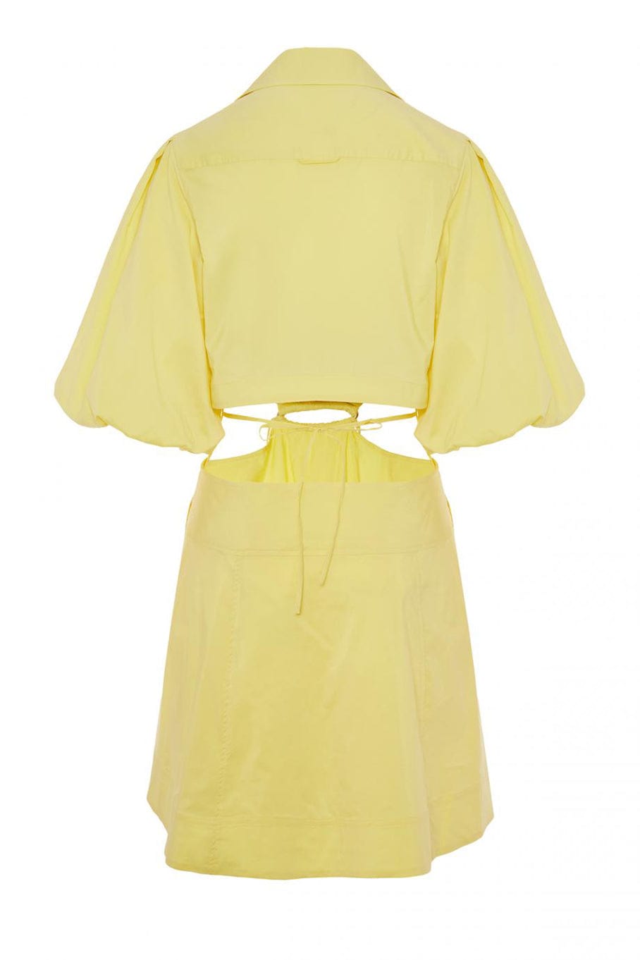 SIMKHAI-Aulora Balloon Sleeve Mini Dress-