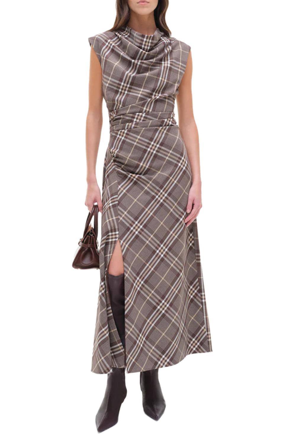 Burke Dress-CHOCOLATE-2-CLOTHINGDRESSCASUAL-SIMKHAI